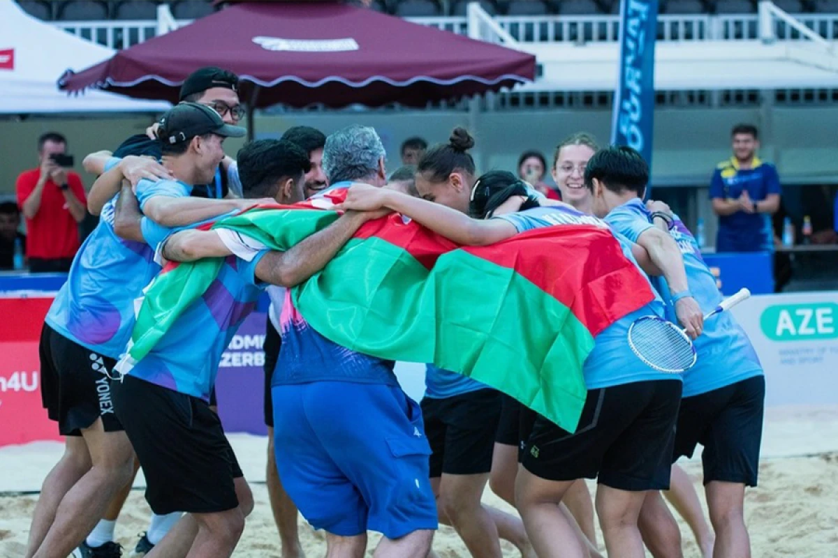 Azərbaycanın airbadminton üzrə millisi finala yüksəldi