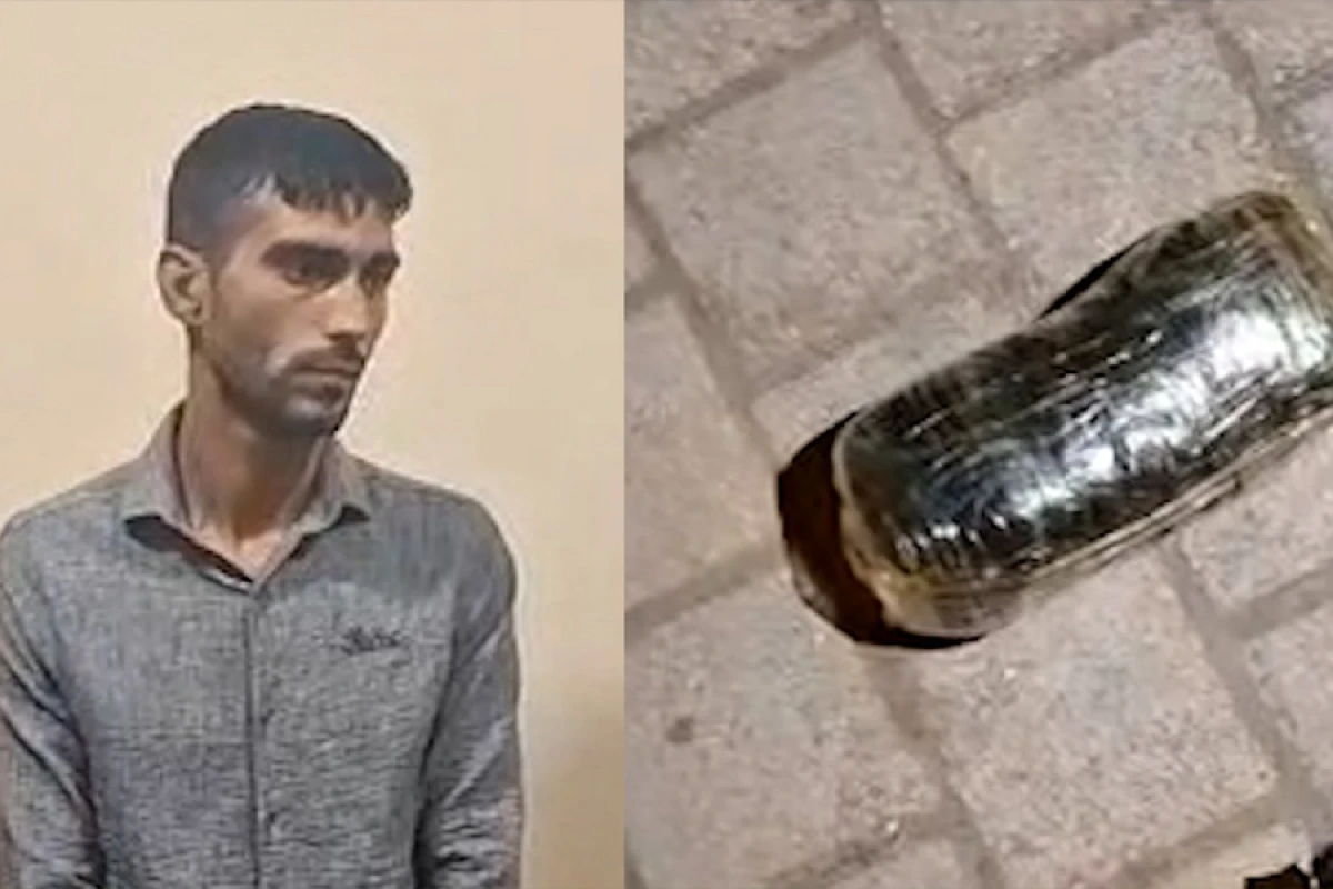 Səbaildə heroin satan narkokuryer saxlanıldı