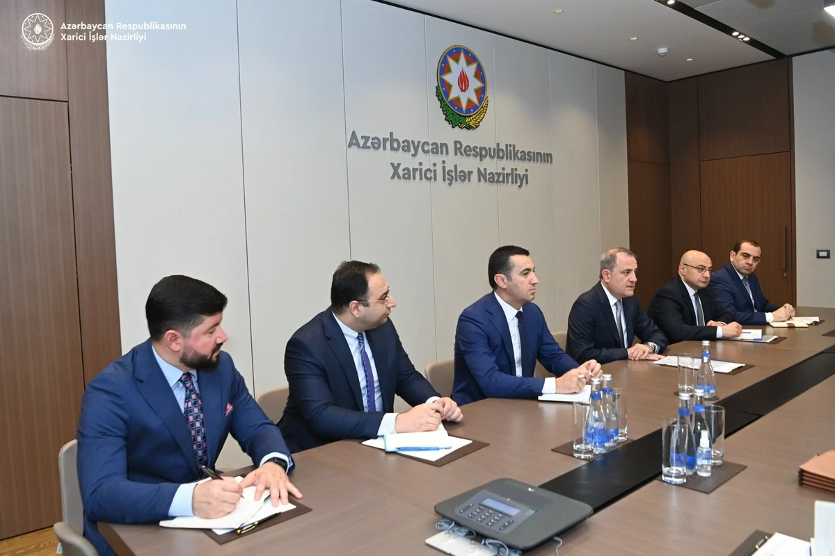Ceyhun Bayramov ABŞ-nin Ticarət Missiyasının nümayəndələrini qəbul etdi — 2