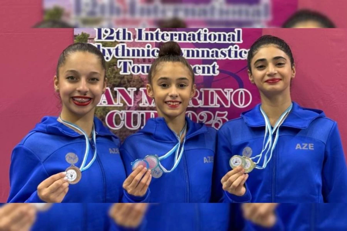Bədii gimnastların San-Marino uğuru