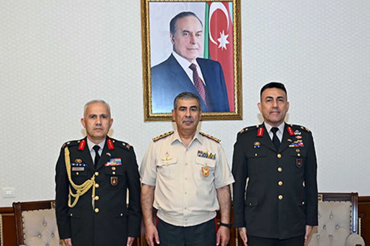 Zakir Həsənov Türkiyənin yeni hərbi attaşesini qəbul etdi