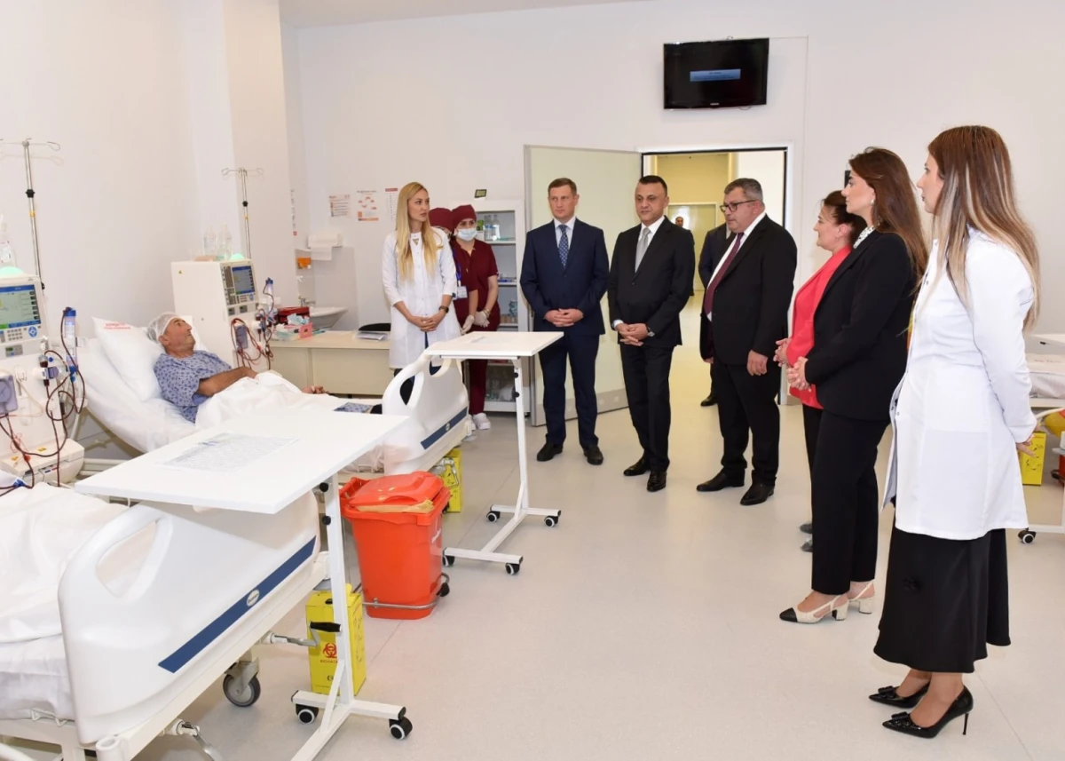 Sumqayıt Tibb Mərkəzində yeni Hemodializ şöbəsi fəaliyyətə başladı — 1
