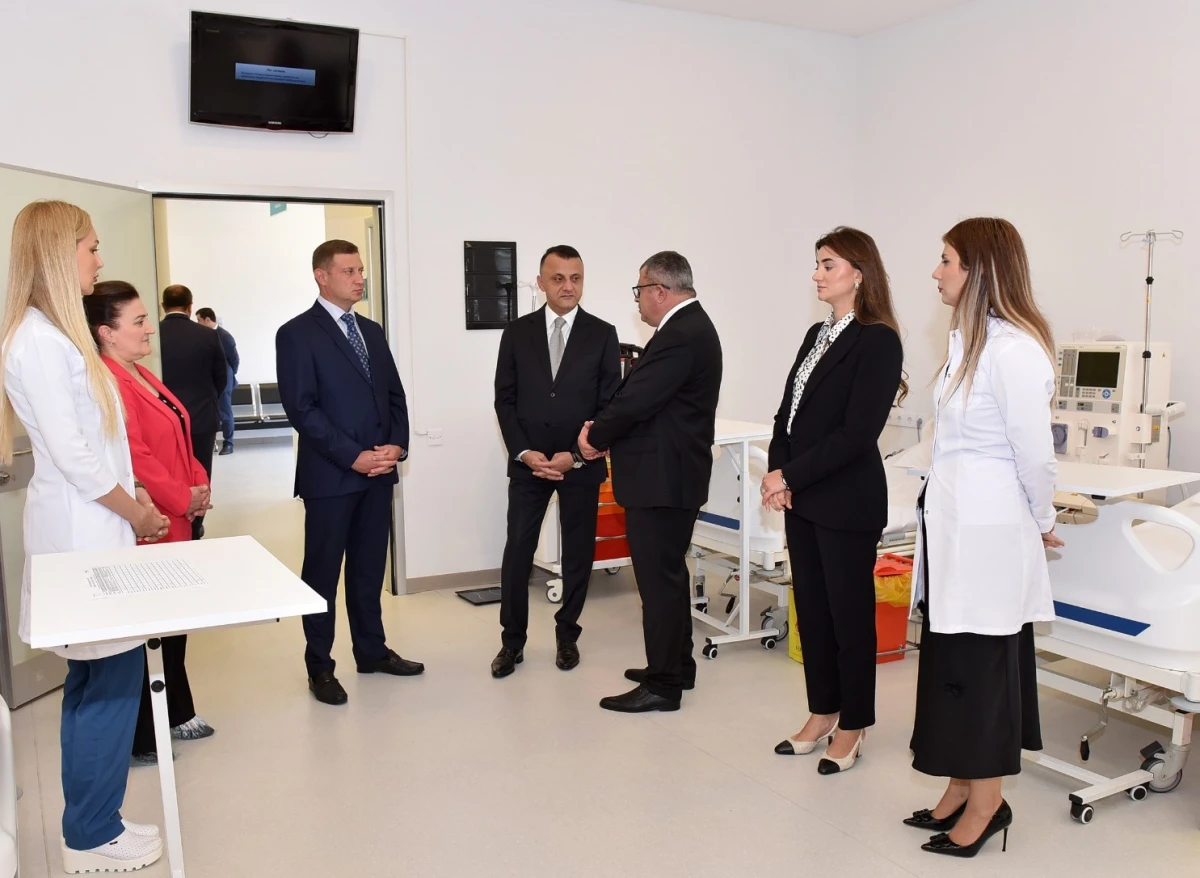Sumqayıt Tibb Mərkəzində yeni Hemodializ şöbəsi fəaliyyətə başladı — 2