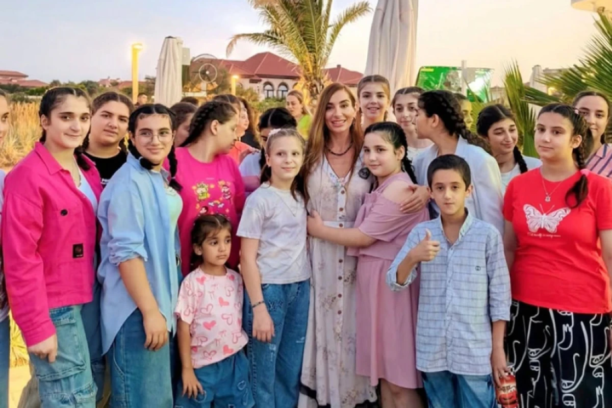 Arzu Əliyeva sosial qayğıya ehtiyacı olan uşaqların "Sea Breeze"də istirahətini təşkil etdi