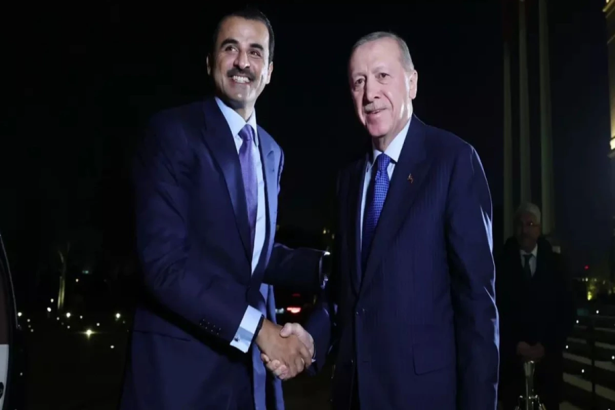 Ərdoğan Qətər əmiri ilə telefonla danışdı