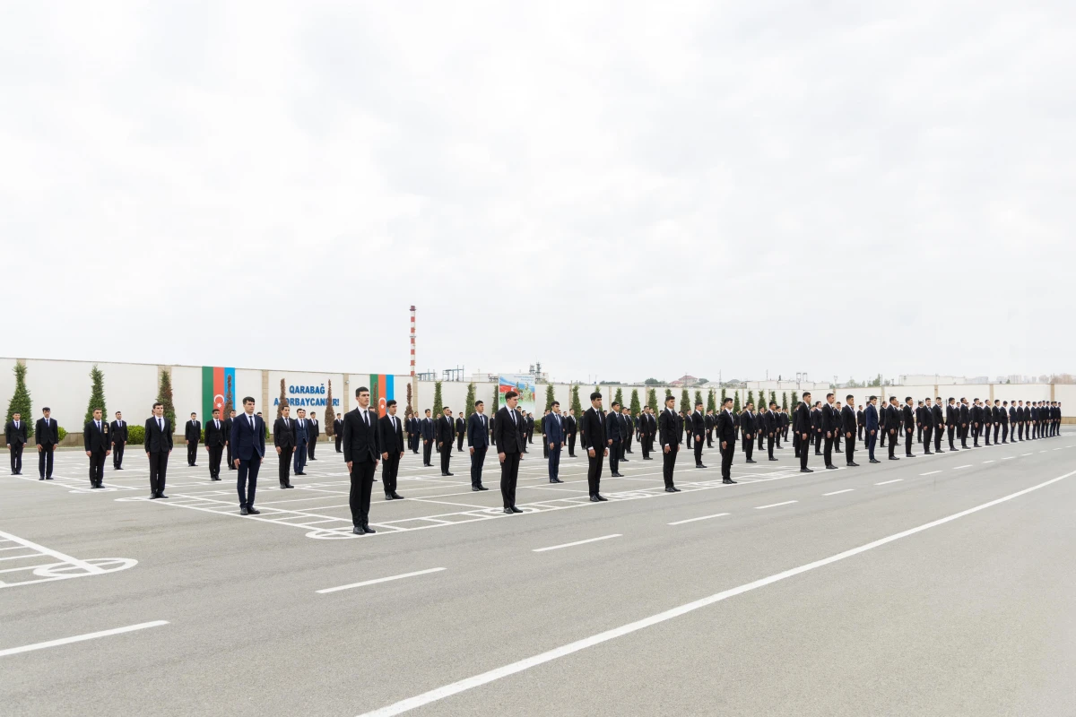 Daxili işlər naziri sıra baxışı keçirdi — 1