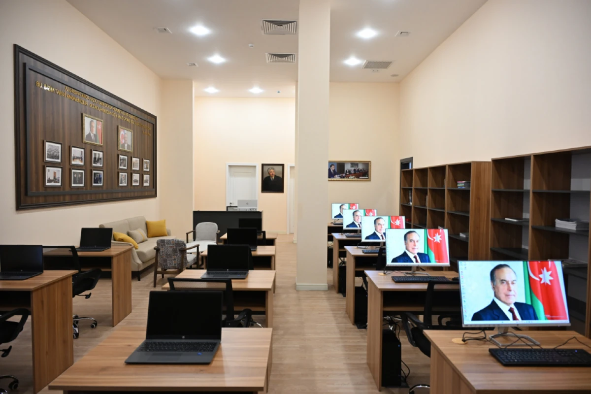Prezident Səməd Vurğun adına Yaradıcılıq Evinin açılışında iştirak etdi — 3