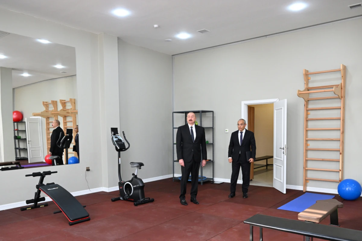 Prezident Səməd Vurğun adına Yaradıcılıq Evinin açılışında iştirak etdi — 6