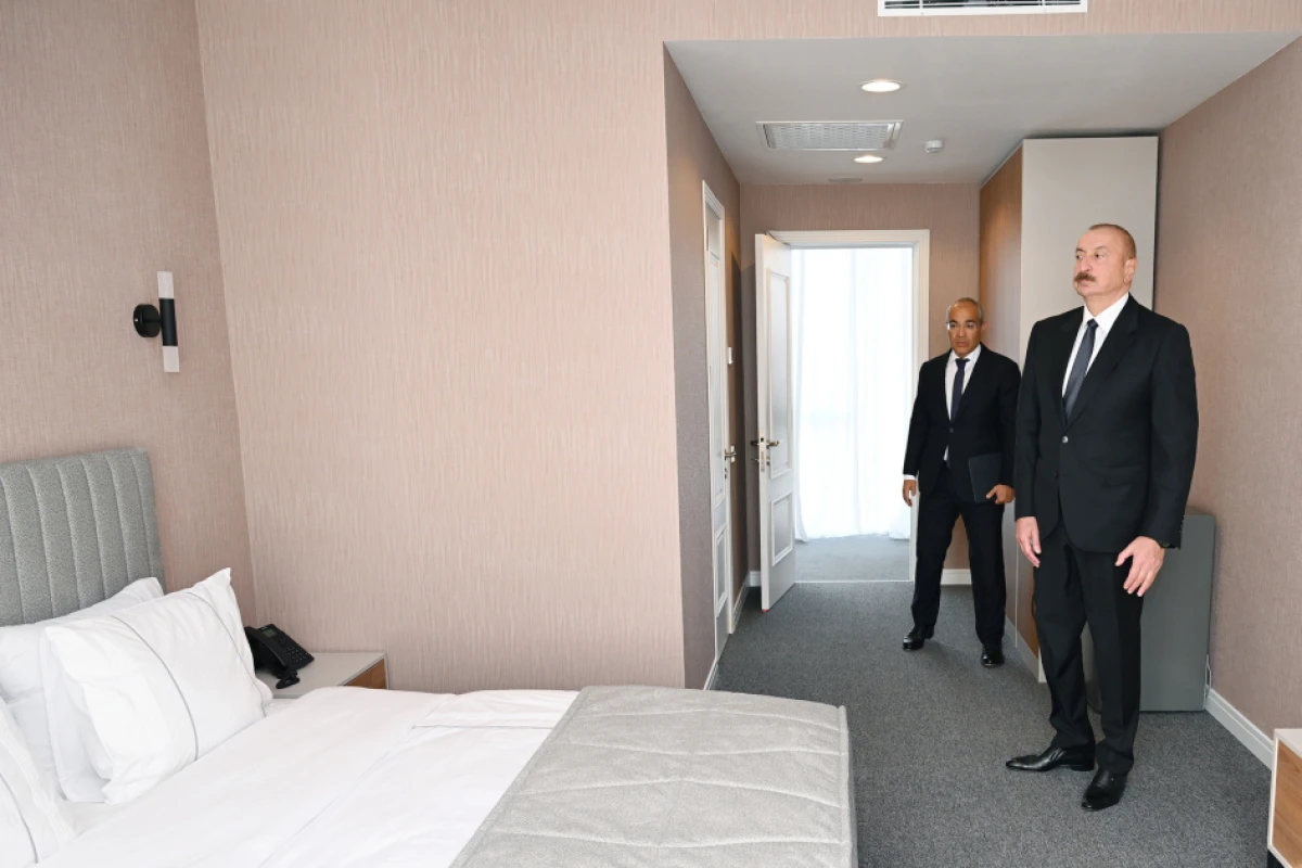Prezident Səməd Vurğun adına Yaradıcılıq Evinin açılışında iştirak etdi — 8