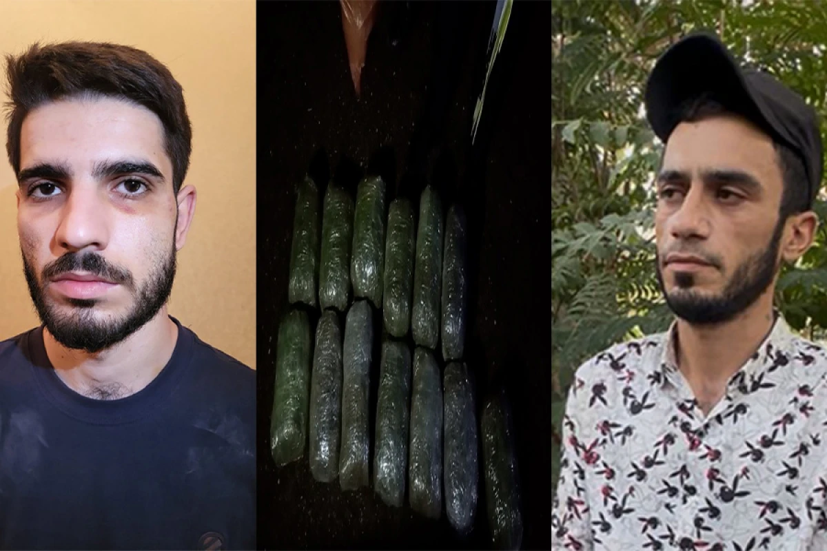 Narkokuryerlik edən şəxslərdən 31 kiloqram narkotik aşkarlandı