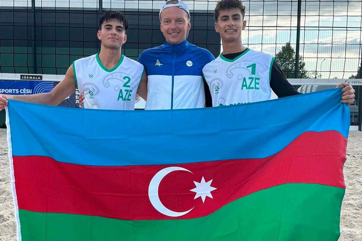 Çimərlik voleybolçularından uğurlu start