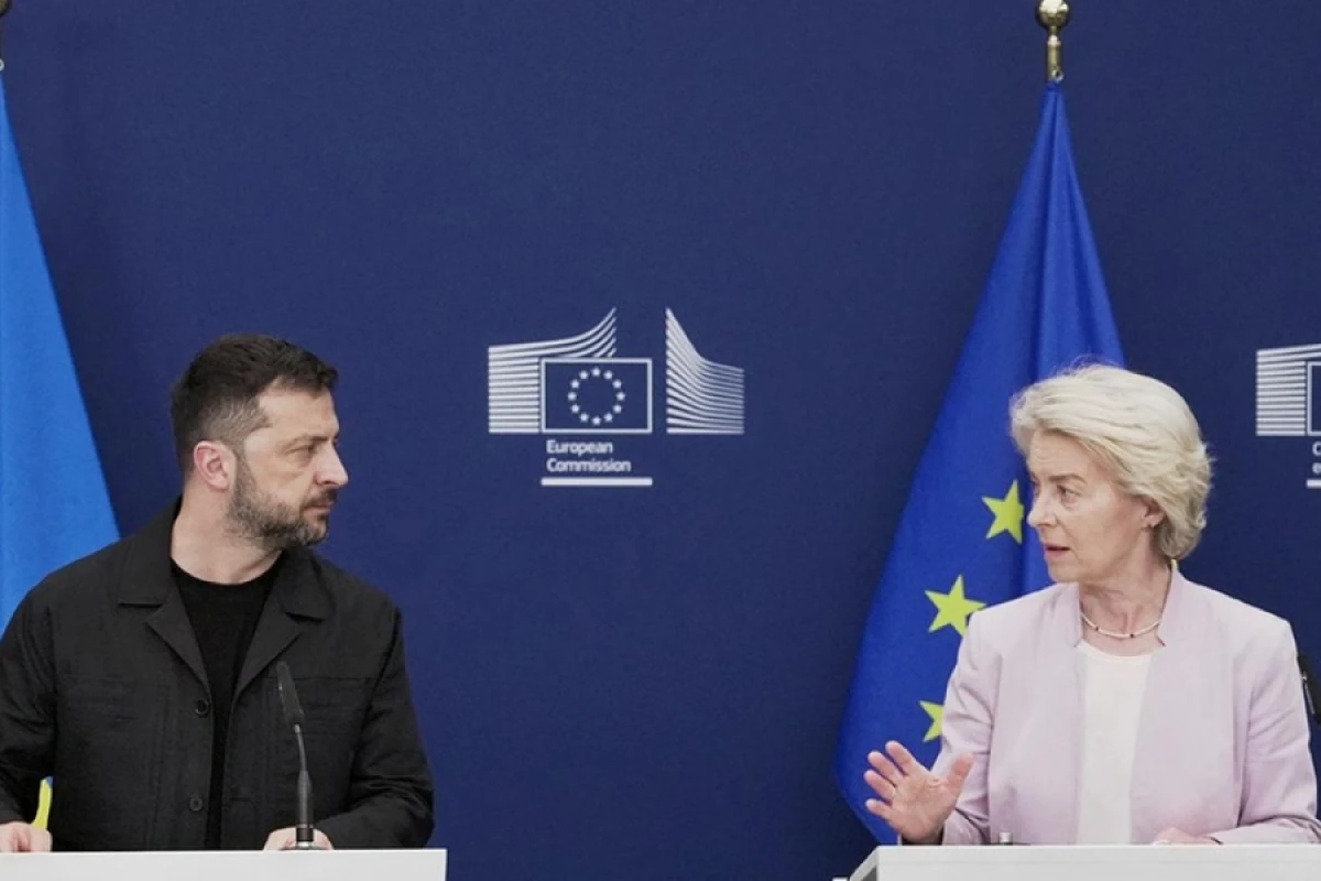 Zelenski və Ursula Fon der Lyayen arasında telefon danışığı oldu