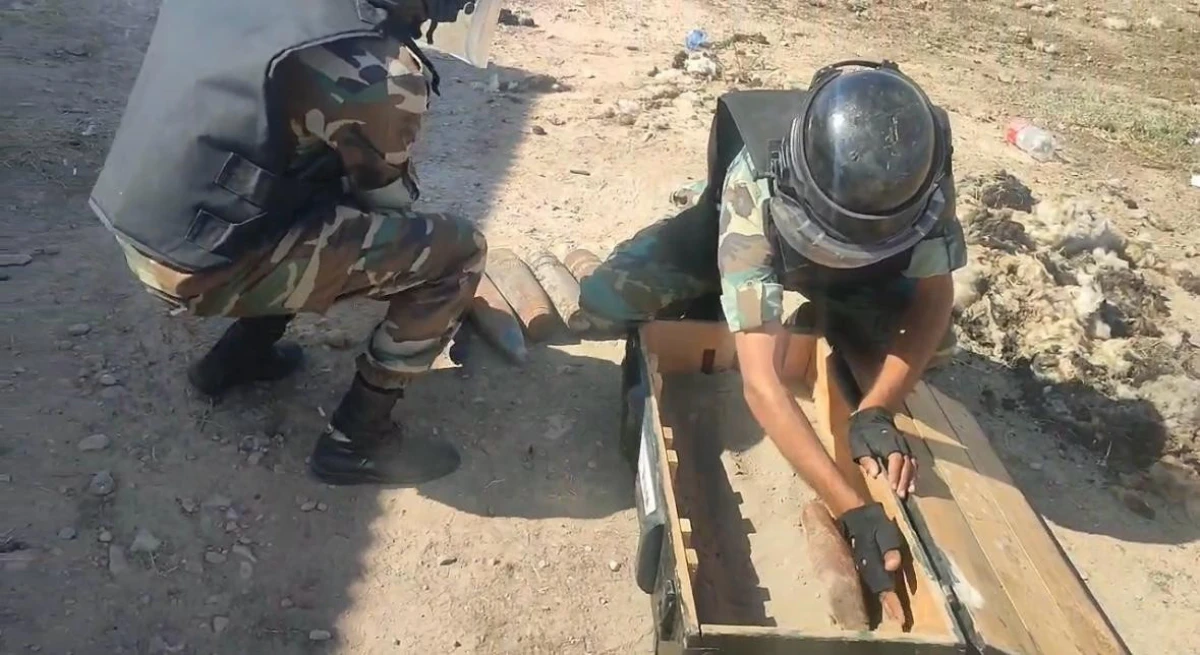 Babək və Ordubad rayonlarında xeyli hərbi sursat aşkarlandı — 2