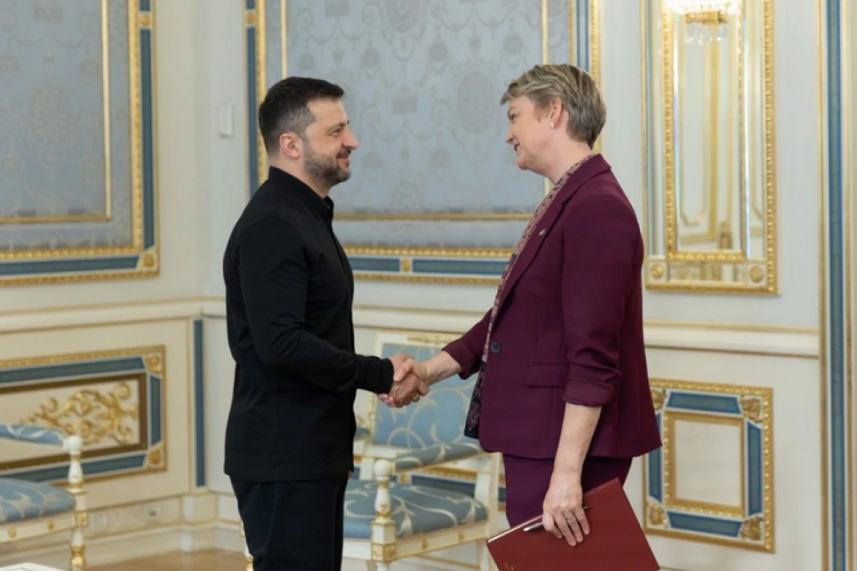 Zelenski Britaniyanın yeni XİN başçısı ilə görüşdü