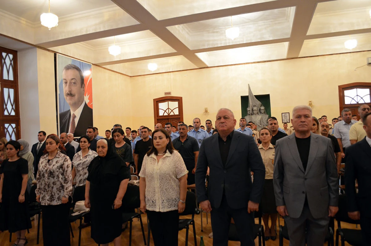 Şəhid polkovnik-leytenant Həmdəm Ağayevin xatirəsi anıldı — 6
