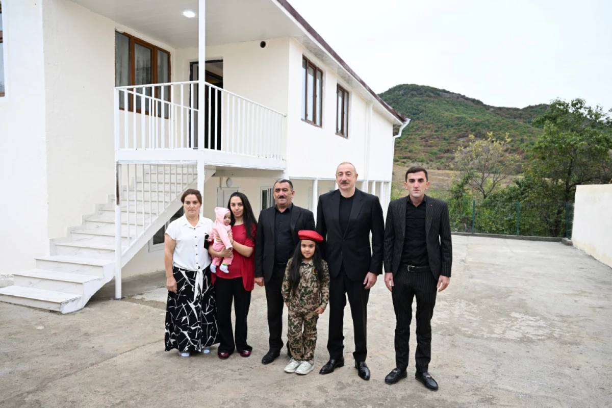 Prezident İlham Əliyev Xocalı rayonunun Seyidbəyli kəndində oldu — 3