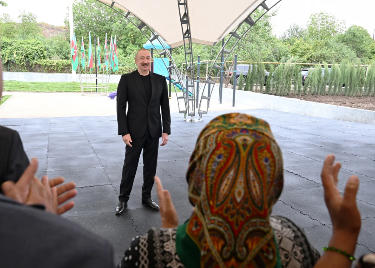 Prezident İlham Əliyev Xocalının Badara, Daşbulaq, Seyidbəyli və Şuşakənd kəndlərinin sakinləri ilə görüşdü - YENİLƏNDİ — 8