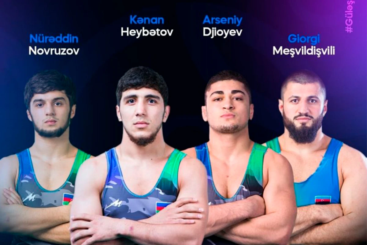 Sərbəst güləşçilərimiz dünya çempionatına üç medalla başladı