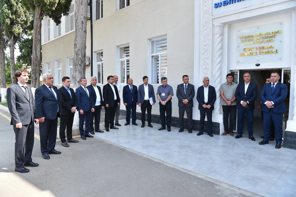 Gəncə şəhərinin su təchizatına baxış keçirildi — 8