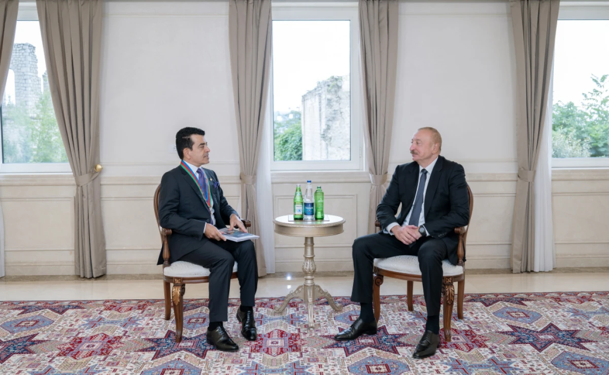 Prezident İlham Əliyev ICESCO-nun Baş direktorunu qəbul etdi - YENİLƏNDİ — 3