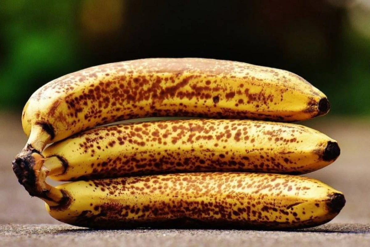 Həddindən artıq yetişmiş banan həzmi çətinləşdirir