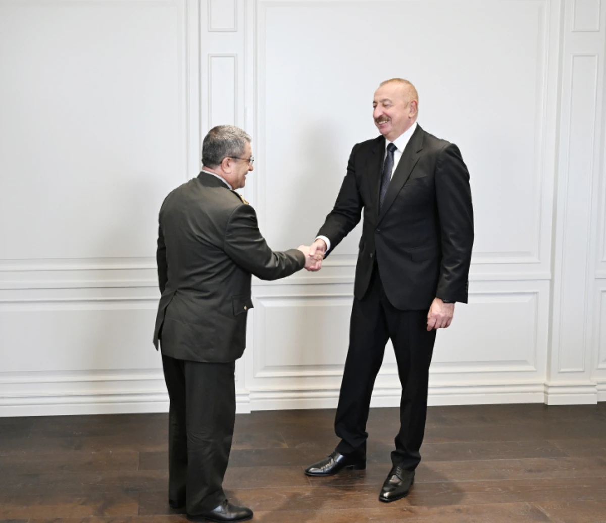 Prezident Türkiyə Silahlı Qüvvələrinin Baş Qərargah rəisini qəbul etdi — 3