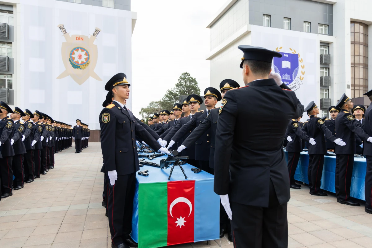 Polis Akademiyasında Bilik günü və andiçmə mərasimi keçirildi — 1