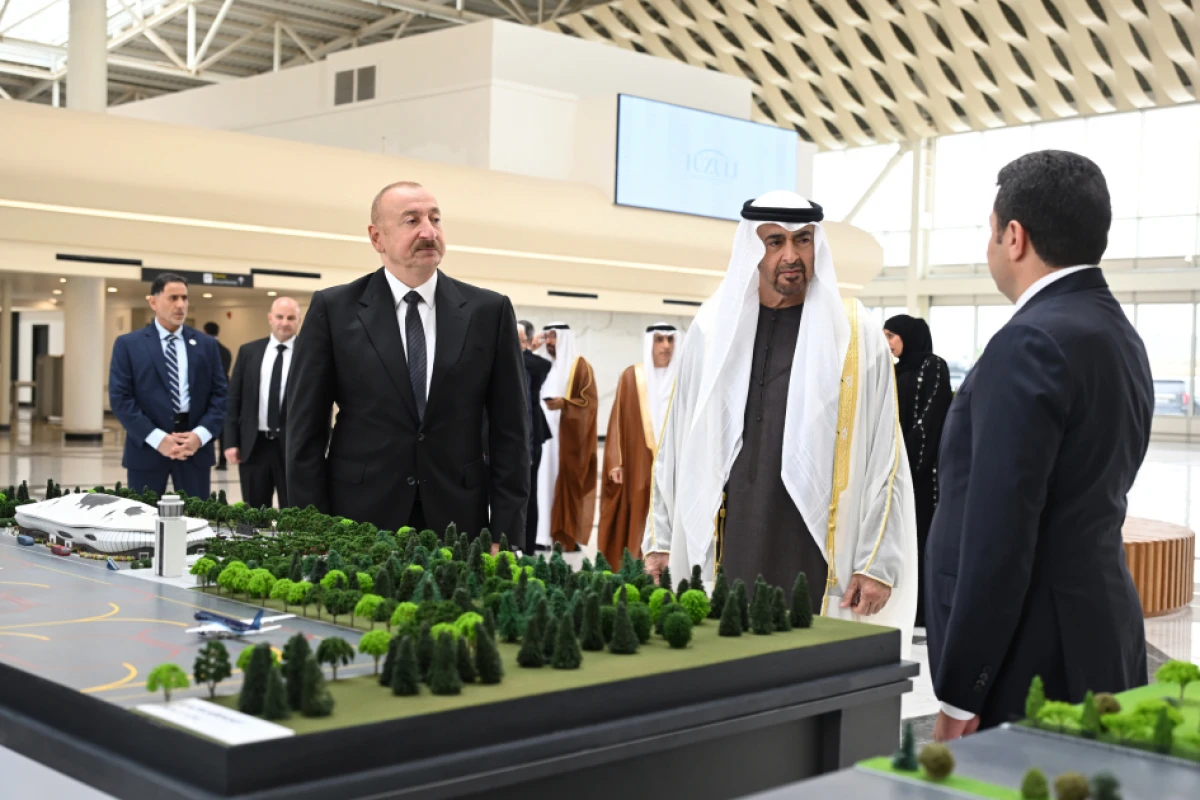 Birləşmiş Ərəb Əmirliklərinin Prezidenti Azərbaycana rəsmi səfərə gəldi — 1