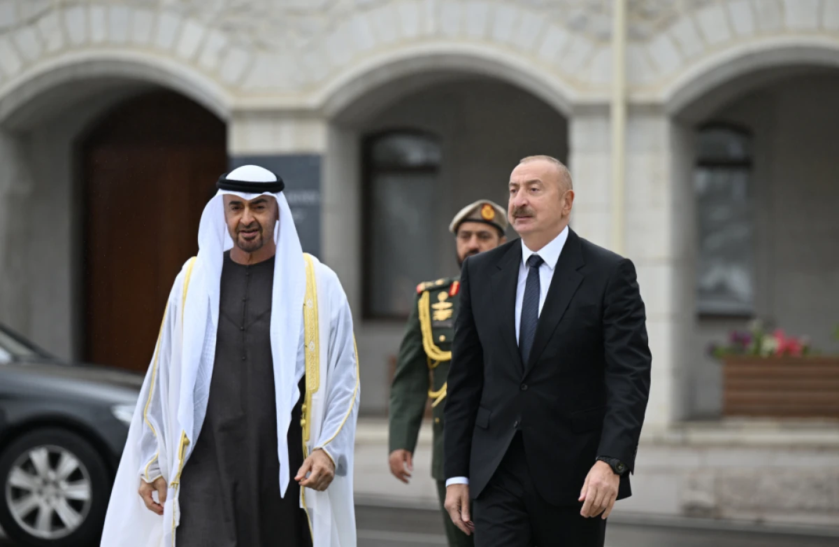 BƏƏ Prezidentinin Şuşada rəsmi qarşılanma mərasimi oldu — 9