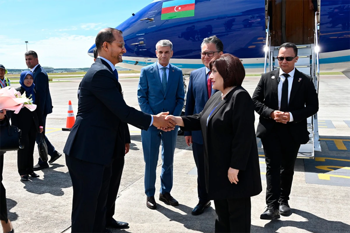 Sahibə Qafarova Malayziyaya işgüzar səfərə getdi