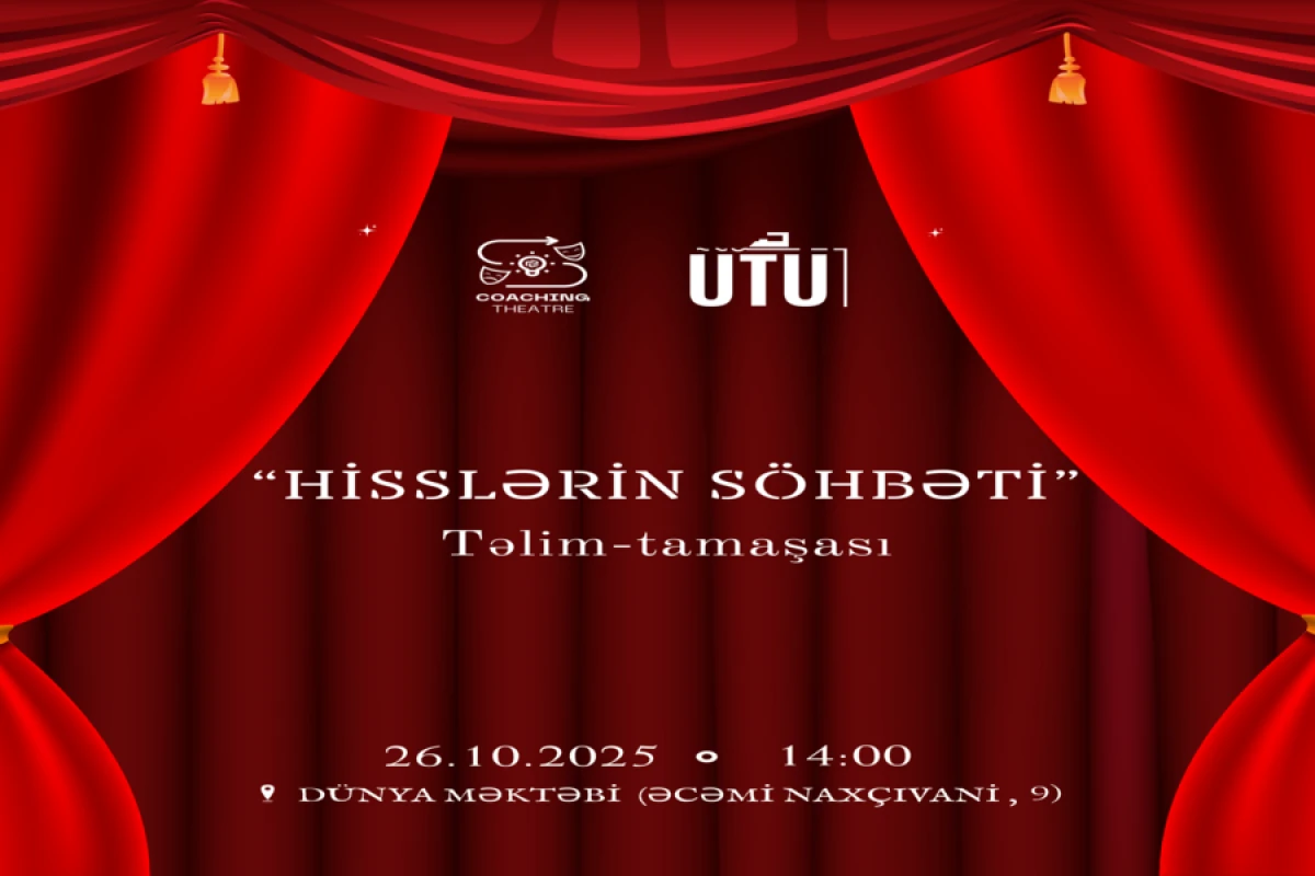 26 oktyabr, “Hisslərin Söhbəti” - Bu, sadəcə tədbir deyil!