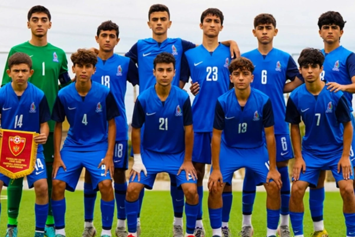 Azərbaycanın U-15 millisi Monteneqroya qalib gəldi