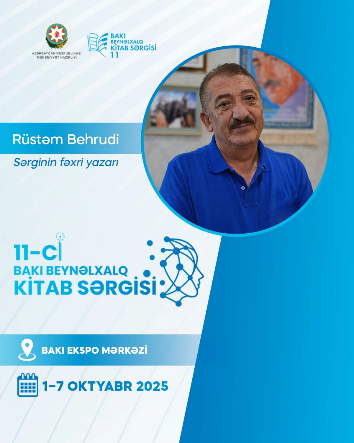 Bakı Beynəlxalq Kitab Sərgisinin fəxri yazarları məlum oldu — 2