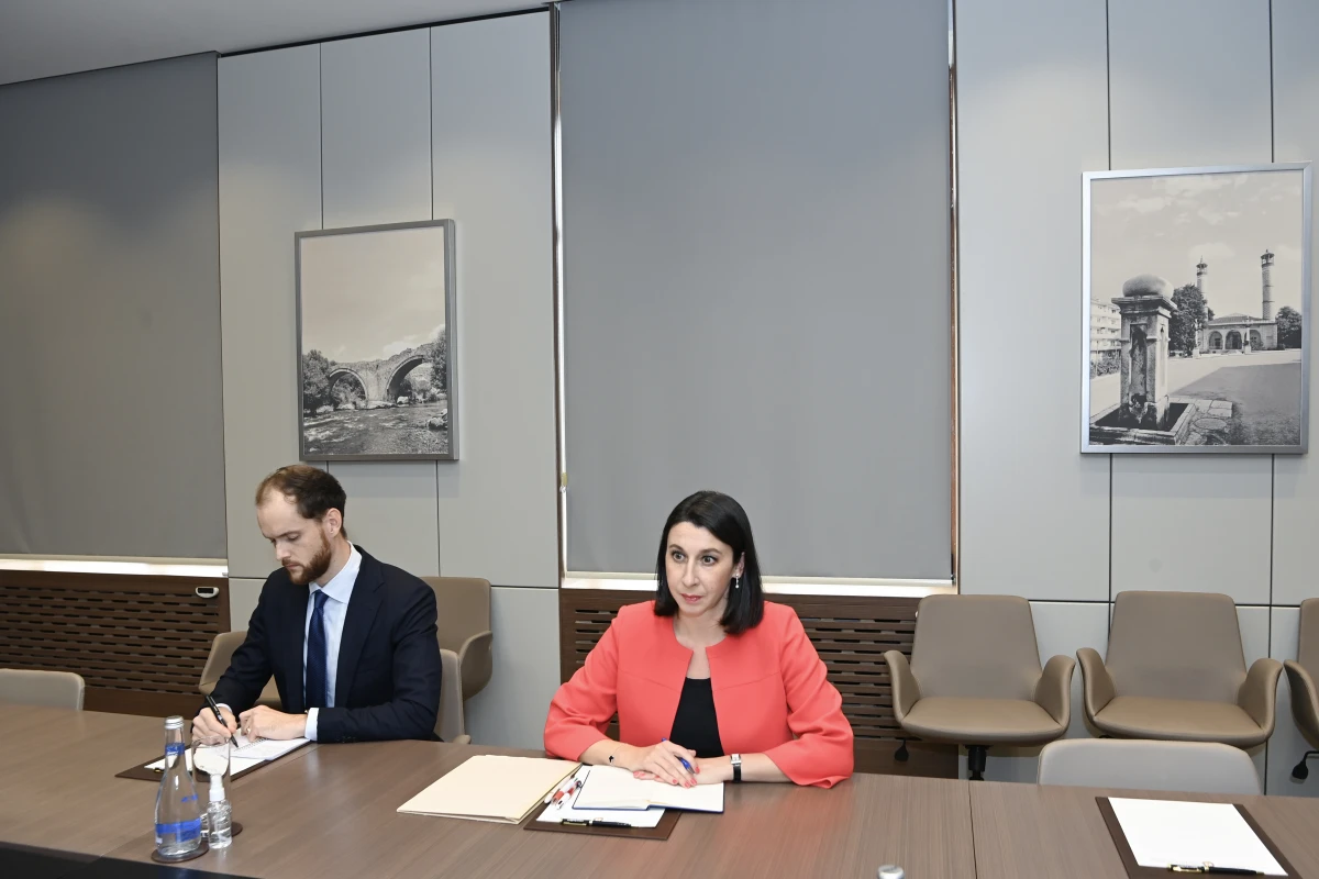 Fransa səfiri etimadnaməsinin surətini Azərbaycan XİN başçısına təqdim etdi — 2