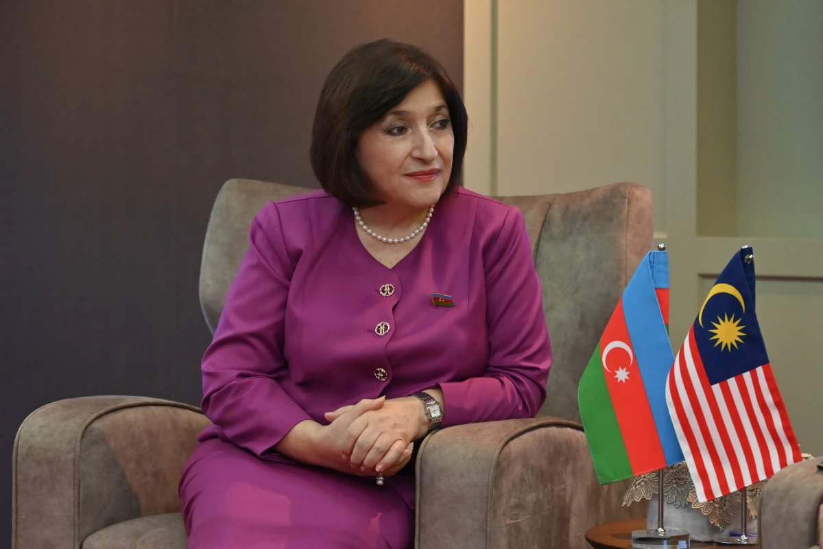 Sahibə Qafarova Maimuna Mohd Şərif ilə görüşdü — 3