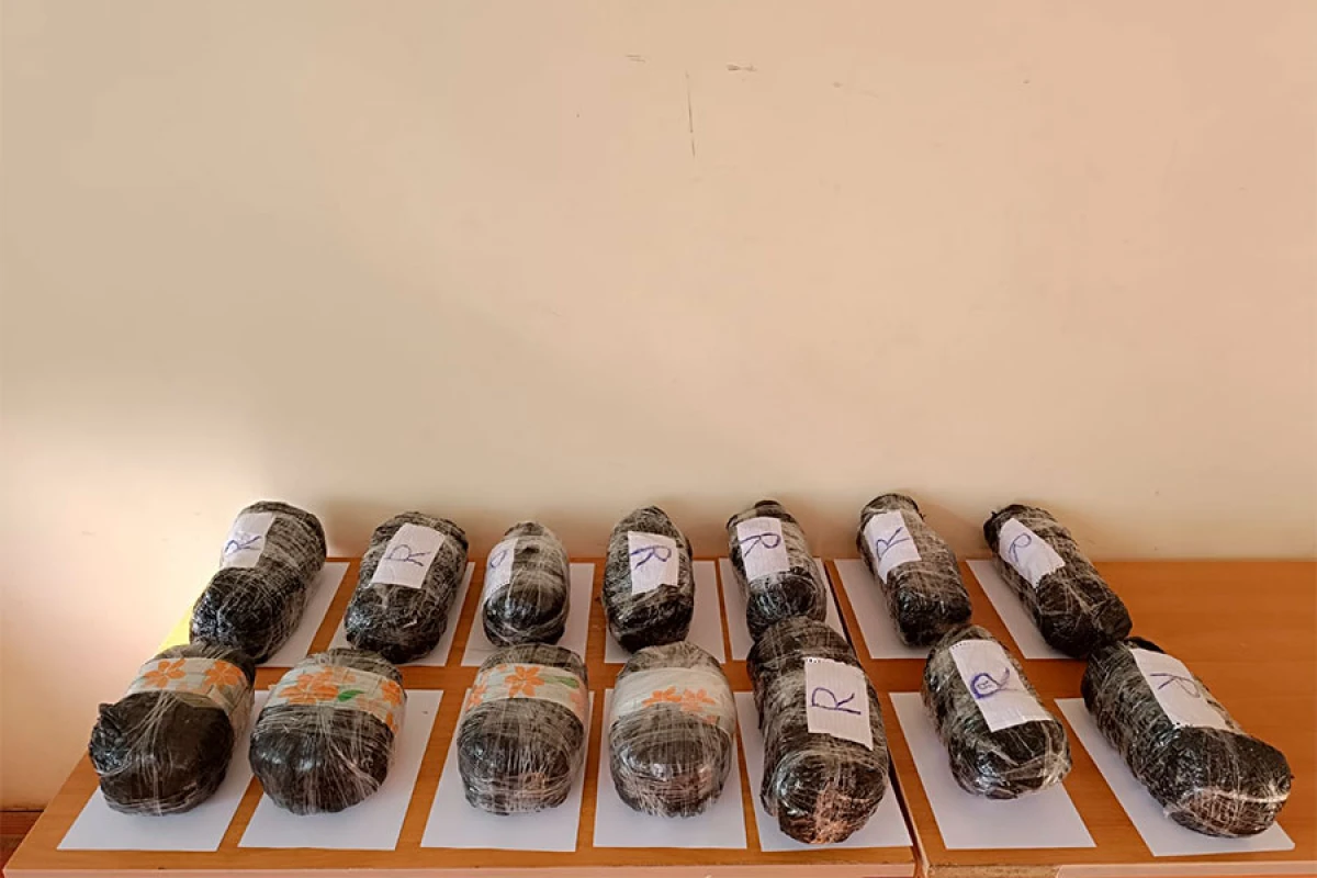 14 kiloqramdan artıq narkotik vasitə aşkarlandı