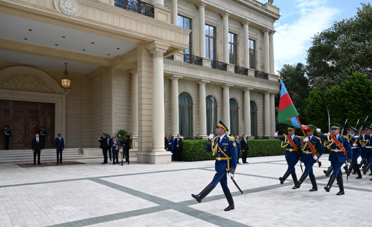 Ruanda Prezidentinin rəsmi qarşılanma mərasimi oldu — 2