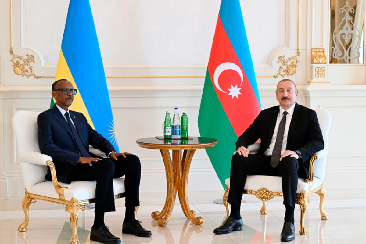 Azərbaycan Prezidenti İlham Əliyevin Ruanda Prezidenti ilə təkbətək görüşü oldu