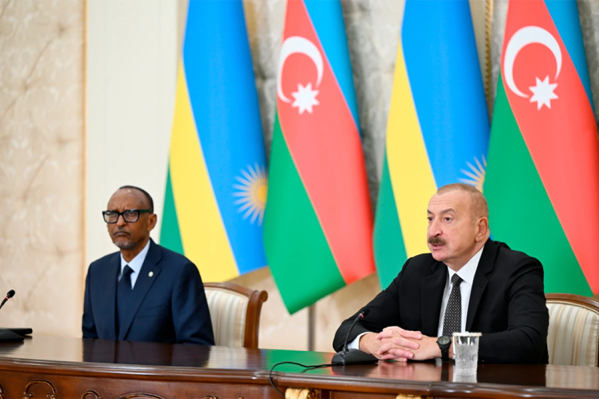 Azərbaycanla Ruanda arasında sənədlər mübadilə olundu, prezidentlər mətbuata bəyanatlarla çıxış etdi - YENİLƏNDİ