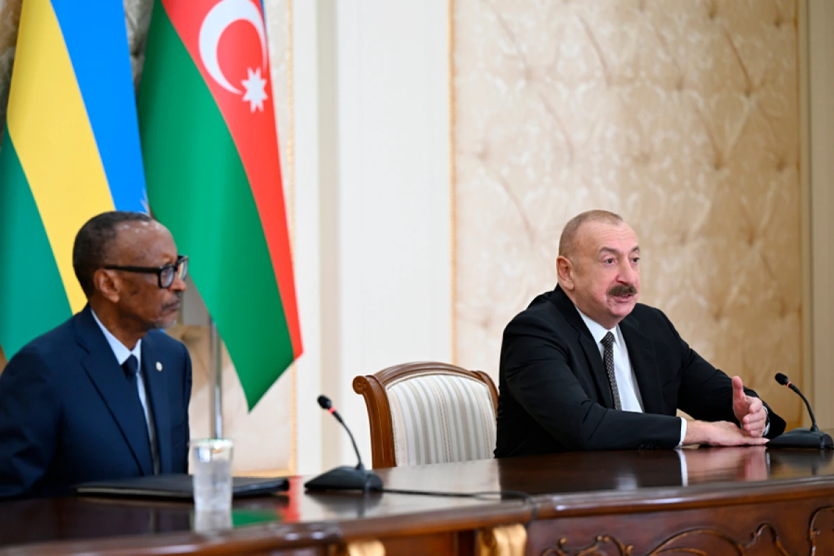 Prezident İlham Əliyev: Azərbaycan ilə Ruanda yaxşı tərəfdaş və dostlardır