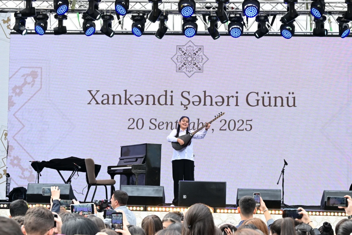 Xankəndidə Uşaq İncəsənət Festivalı qaliblərinin konserti keçirildi — 2