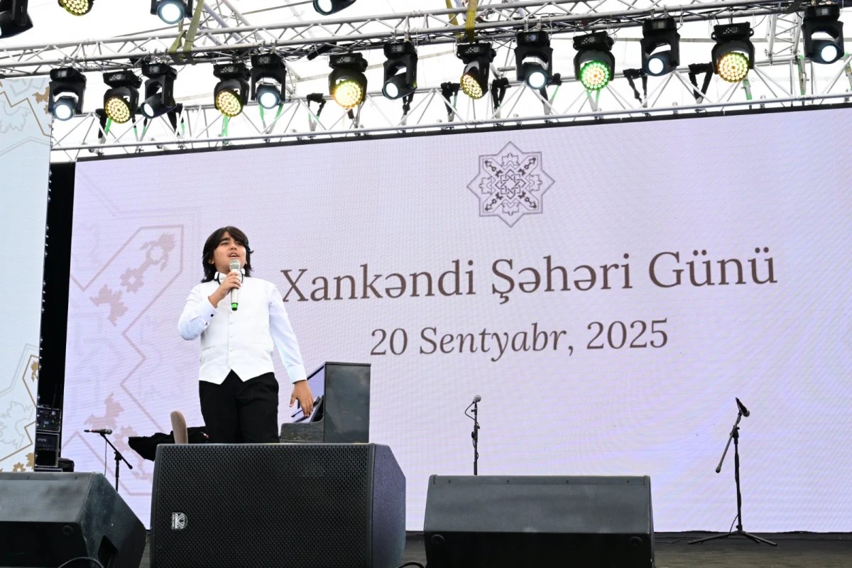 Xankəndidə Uşaq İncəsənət Festivalı qaliblərinin konserti keçirildi — 4