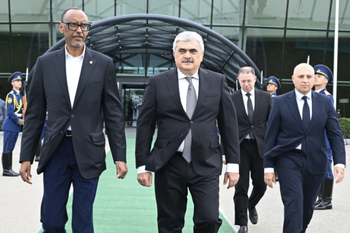 Ruanda Prezidentinin Azərbaycana səfəri başa çatdı
