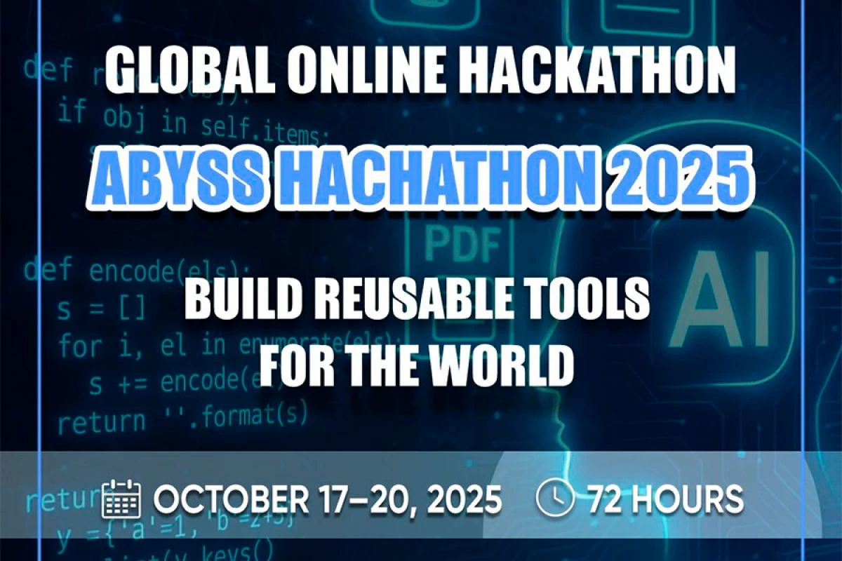 SINAM və Abyss “Abyss Hackathon 2025” üçün qeydiyyatı açdı