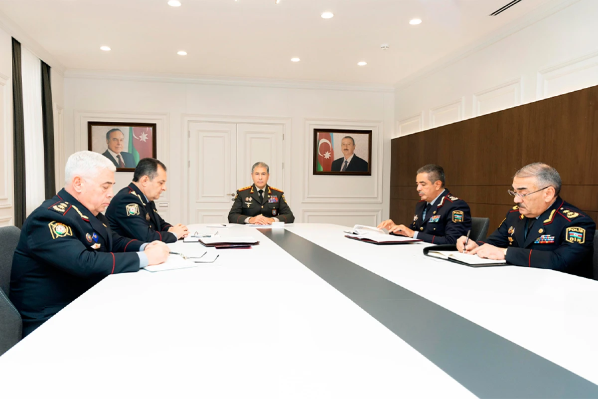 Daxili İşlər Nazirliyində əməliyyat müşavirəsi keçirildi