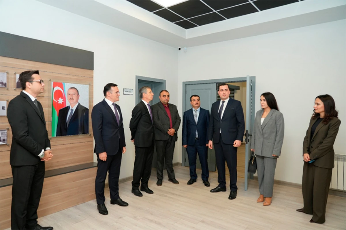 STM-in rəhbərliyi Ədliyyə Nazirliyinin Çağrı Mərkəzində oldu