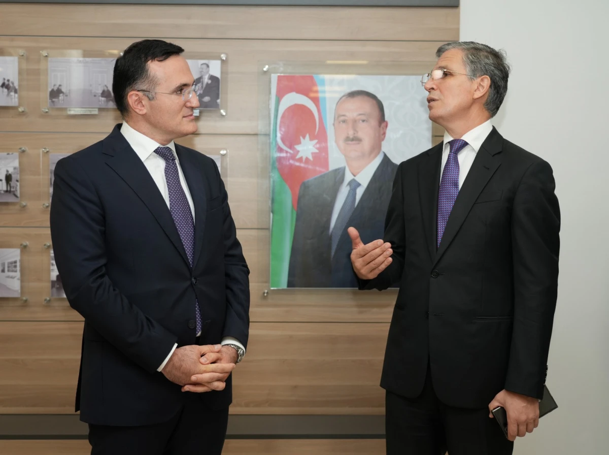STM-in rəhbərliyi Ədliyyə Nazirliyinin Çağrı Mərkəzində oldu — 1