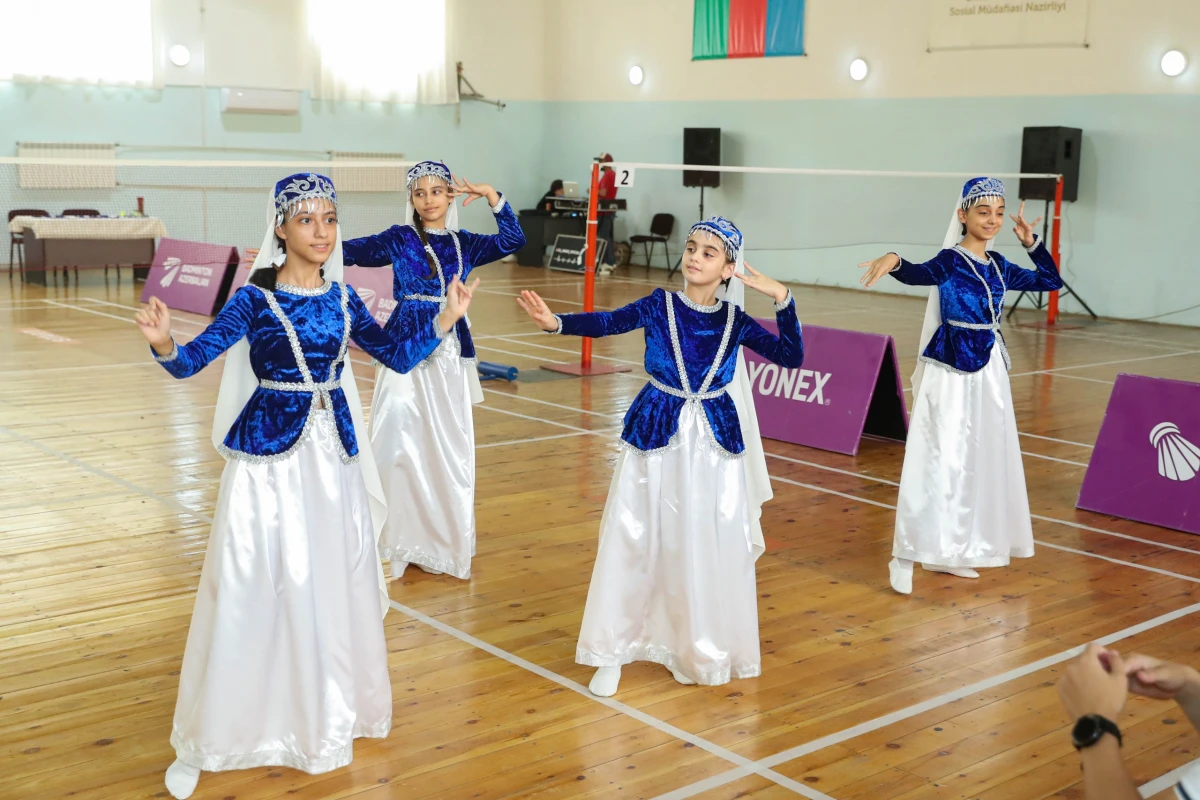 Uşaq evinin sakinləri arasında badminton yarışının final mərhələsi keçirildi — 3