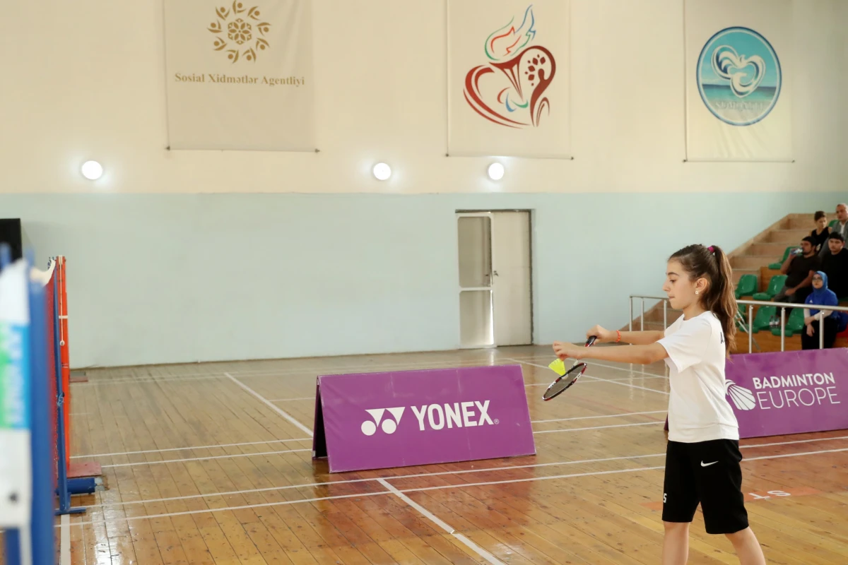 Uşaq evinin sakinləri arasında badminton yarışının final mərhələsi keçirildi — 5