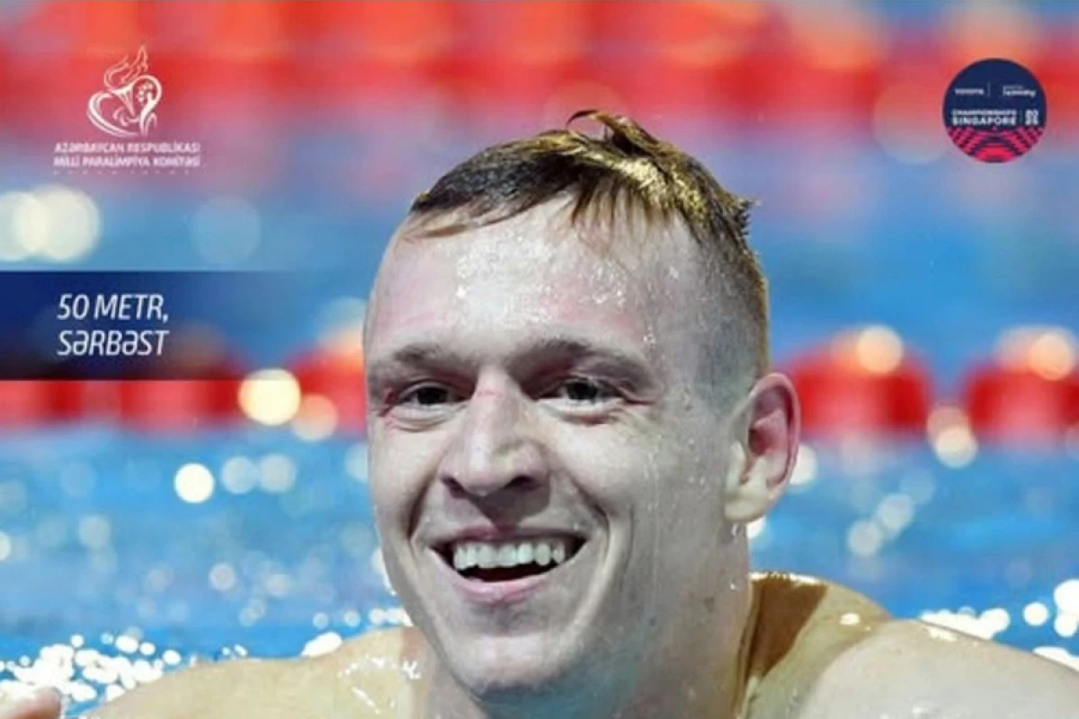 Paraüzgüçümüz Sinqapurda gümüş medal qazandı